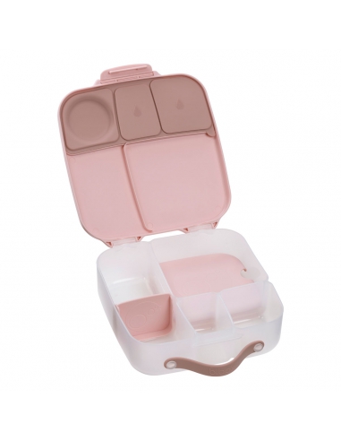 Duży lunchbox śniadaniówka z wkładem chłodzącym b.box Blush Crush