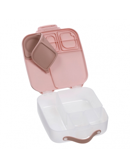 Duży lunchbox śniadaniówka z wkładem chłodzącym b.box Blush Crush