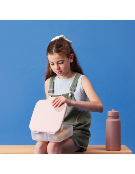 Duży lunchbox śniadaniówka z wkładem chłodzącym b.box Blush Crush