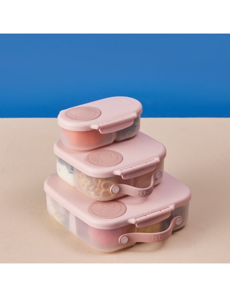 Duży lunchbox śniadaniówka z wkładem chłodzącym b.box Blush Crush