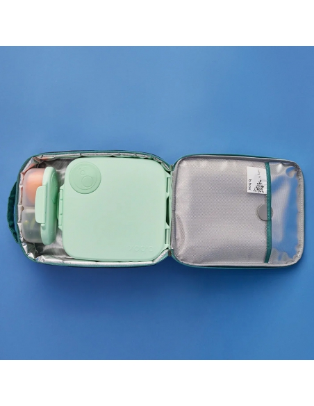 Duży lunchbox śniadaniówka z wkładem chłodzącym b.box Spearmint