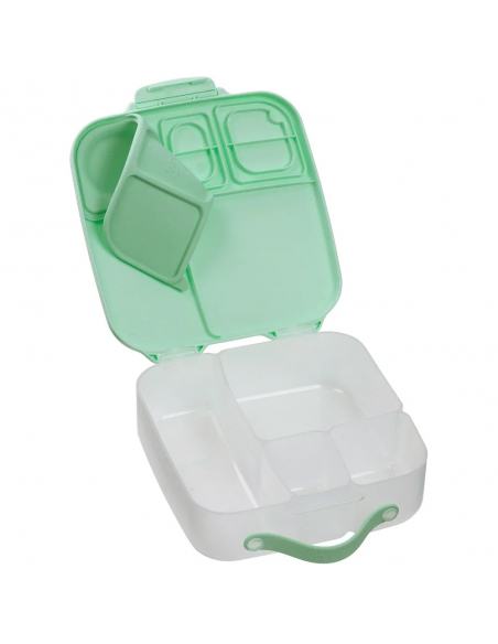 Duży lunchbox śniadaniówka z wkładem chłodzącym b.box Spearmint