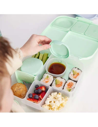 Duży lunchbox śniadaniówka z wkładem chłodzącym...