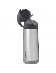 Butelka bidon termiczny ze słomką b.box 500ml Graphite