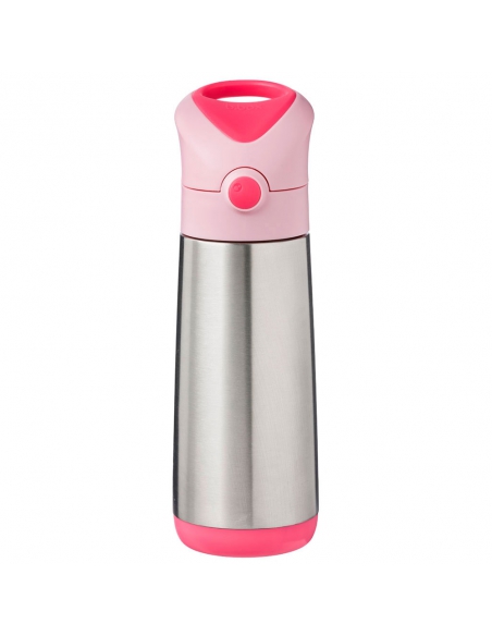 Butelka bidon termiczny ze słomką b.box 500ml Flamingo Fizz