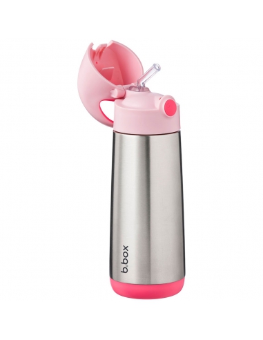 Butelka bidon termiczny ze słomką b.box 500ml Flamingo Fizz