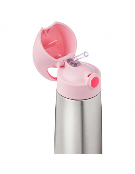 Butelka bidon termiczny ze słomką b.box 500ml Flamingo Fizz