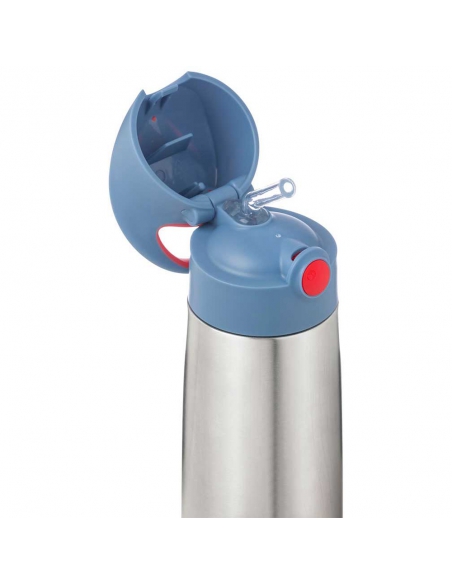Butelka bidon termiczny ze słomką b.box 500ml Blue Blaze