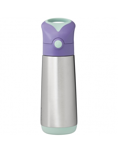 Butelka bidon termiczny ze słomką b.box 500ml Lilac Pop