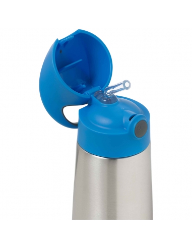 Butelka bidon termiczny ze słomką b.box 350ml Blue Slate