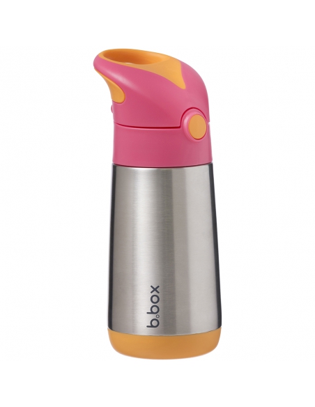 Butelka bidon termiczny ze słomką b.box 350ml Strawberry Shake