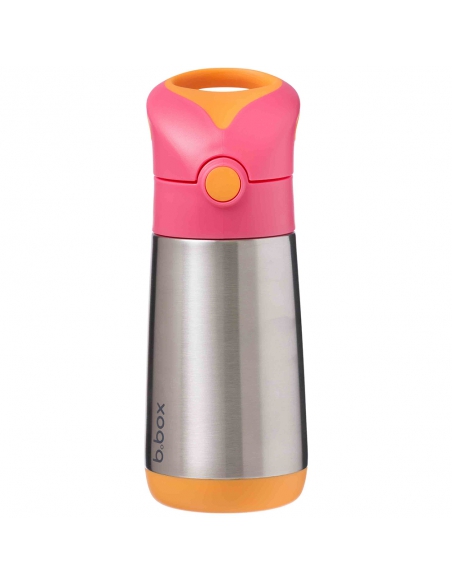 Butelka bidon termiczny ze słomką b.box 350ml Strawberry Shake