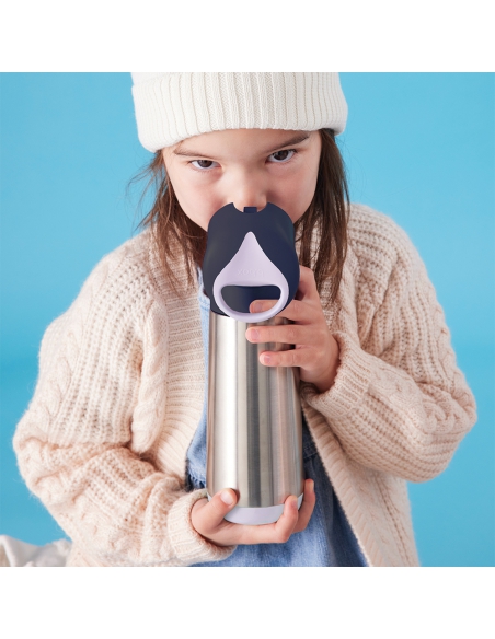 Butelka bidon termiczny ze słomką b.box 500ml Indigo Rose