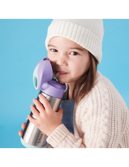 Butelka bidon termiczny ze słomką b.box 500ml Blue Blaze