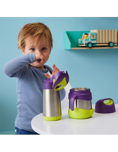 Butelka bidon termiczny ze słomką b.box 350ml...