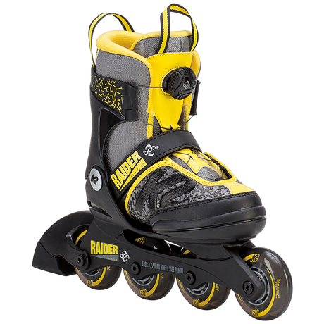 Rolki dziecięce K2 Raider BOA Gray/Yellow