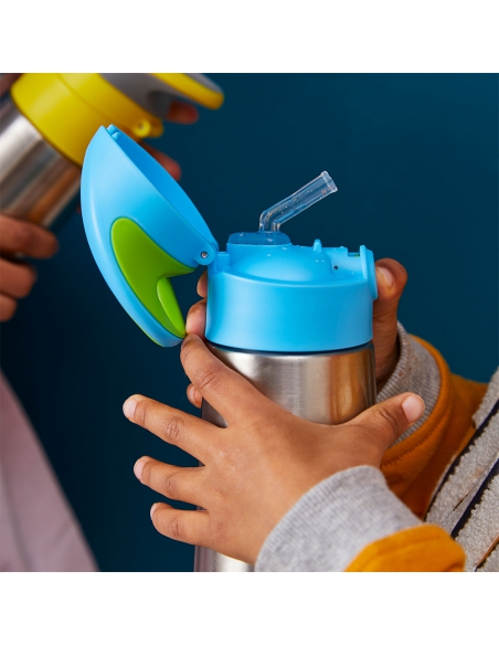 Butelka bidon termiczny ze słomką b.box 350ml Indigo Rose