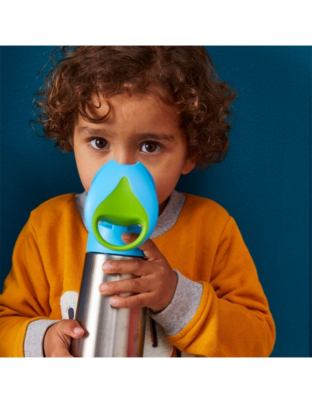 Butelka bidon termiczny ze słomką b.box 350ml Indigo Rose