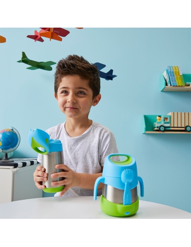 Butelka bidon termiczny ze słomką b.box 350ml...