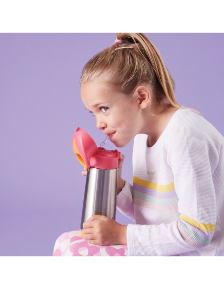 Butelka bidon termiczny ze słomką b.box 500ml Lemon Sherbet