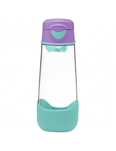 Butelka sportowa tritanowa na wodę bidon z ustnikiem b.box 600ml Lilac Pop
