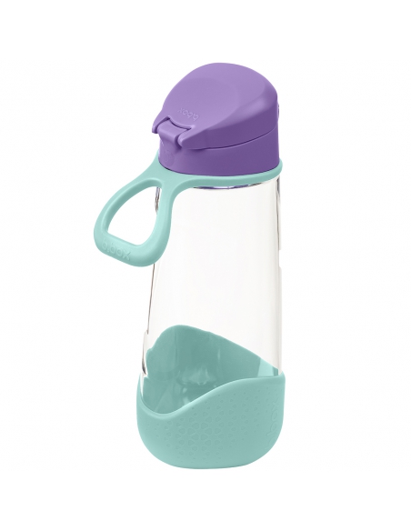 Butelka sportowa tritanowa na wodę bidon z ustnikiem b.box 600ml Lilac Pop