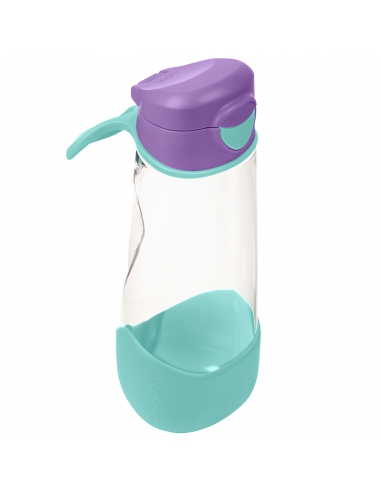 Butelka sportowa tritanowa na wodę bidon z ustnikiem b.box 600ml Lilac Pop