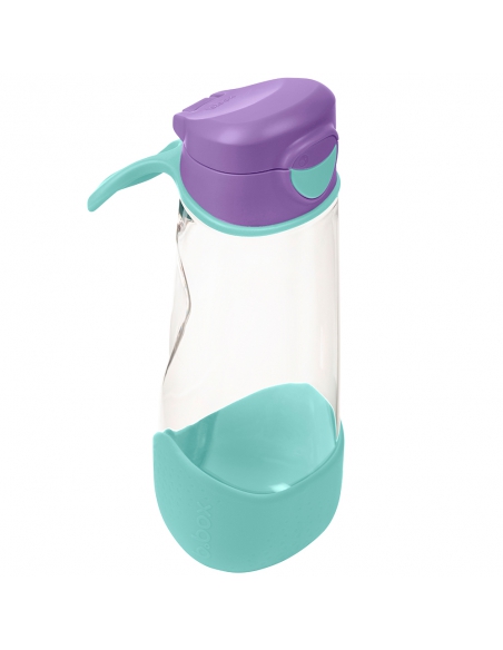 Butelka sportowa tritanowa na wodę bidon z ustnikiem b.box 600ml Lilac Pop