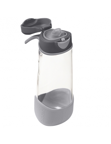 Butelka sportowa tritanowa na wodę bidon z ustnikiem b.box 600ml Graphite