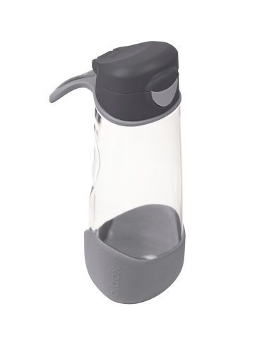 Butelka sportowa tritanowa na wodę bidon z ustnikiem b.box 600ml Graphite