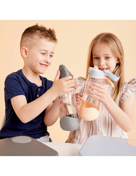 Butelka sportowa tritanowa na wodę bidon z ustnikiem b.box 600ml Graphite