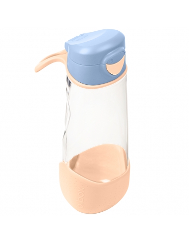 Butelka sportowa tritanowa na wodę bidon z ustnikiem b.box 600ml Feeling Peachy