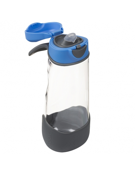 Butelka sportowa tritanowa na wodę bidon z ustnikiem b.box 600ml Blue Slate