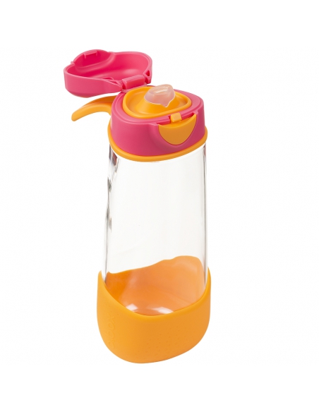 Butelka sportowa tritanowa na wodę bidon z ustnikiem b.box 600ml Strawberry Shake