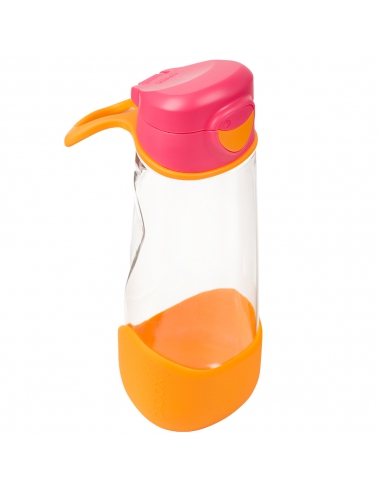 Butelka sportowa tritanowa na wodę bidon z ustnikiem b.box 600ml Strawberry Shake