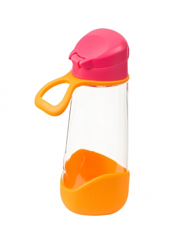 Butelka sportowa tritanowa na wodę bidon z ustnikiem b.box 600ml Strawberry Shake
