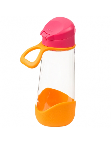Butelka sportowa tritanowa na wodę bidon z ustnikiem b.box 600ml Strawberry Shake