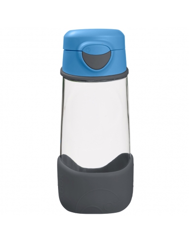 Butelka sportowa tritanowa na wodę bidon z ustnikiem b.box 450ml Blue Slate