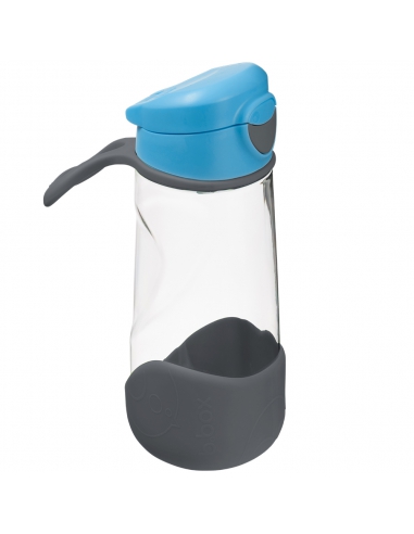 Butelka sportowa tritanowa na wodę bidon z ustnikiem b.box 450ml Blue Slate