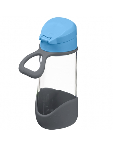 Butelka sportowa tritanowa na wodę bidon z ustnikiem b.box 450ml Blue Slate