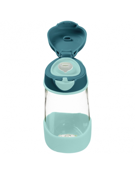 Butelka sportowa tritanowa na wodę bidon z ustnikiem b.box 450ml Emerald Forest