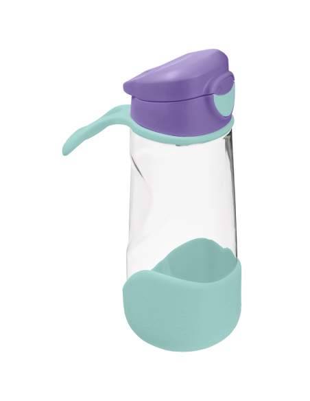 Butelka sportowa tritanowa na wodę bidon z ustnikiem b.box 450ml Lilac Pop