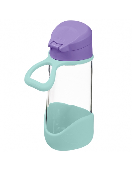Butelka sportowa tritanowa na wodę bidon z ustnikiem b.box 450ml Lilac Pop