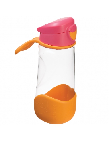 Butelka sportowa tritanowa na wodę bidon z ustnikiem b.box 450ml Strawberry Shake