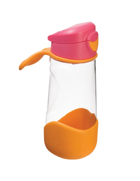 Butelka sportowa tritanowa na wodę bidon z ustnikiem b.box 450ml Strawberry Shake