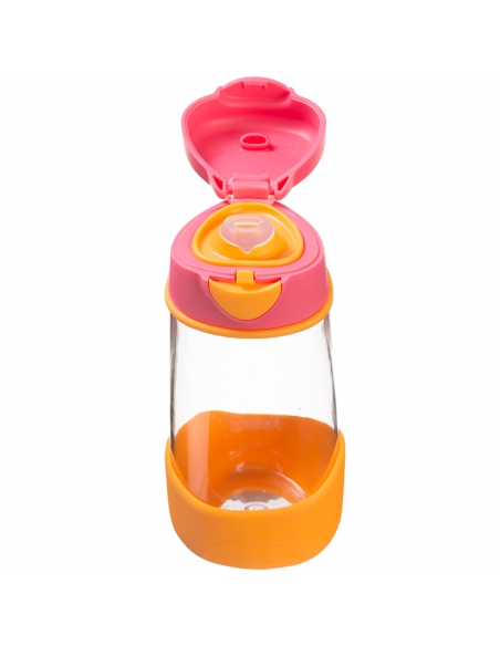 Butelka sportowa tritanowa na wodę bidon z ustnikiem b.box 450ml Strawberry Shake
