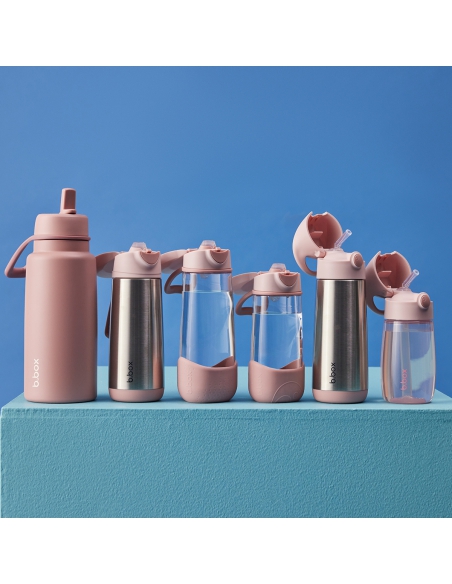 Butelka sportowa tritanowa na wodę bidon z ustnikiem b.box 600ml Blush Crush