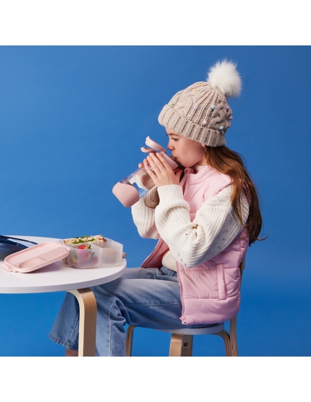 Butelka sportowa tritanowa na wodę bidon z ustnikiem b.box 600ml Blush Crush