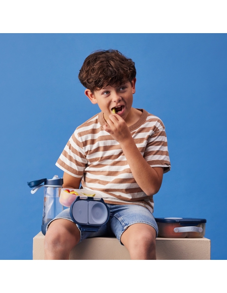 Butelka sportowa tritanowa na wodę bidon z ustnikiem b.box 600ml Midnight