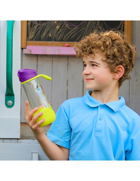 Butelka sportowa tritanowa na wodę bidon z ustnikiem b.box 600ml Feeling Peachy